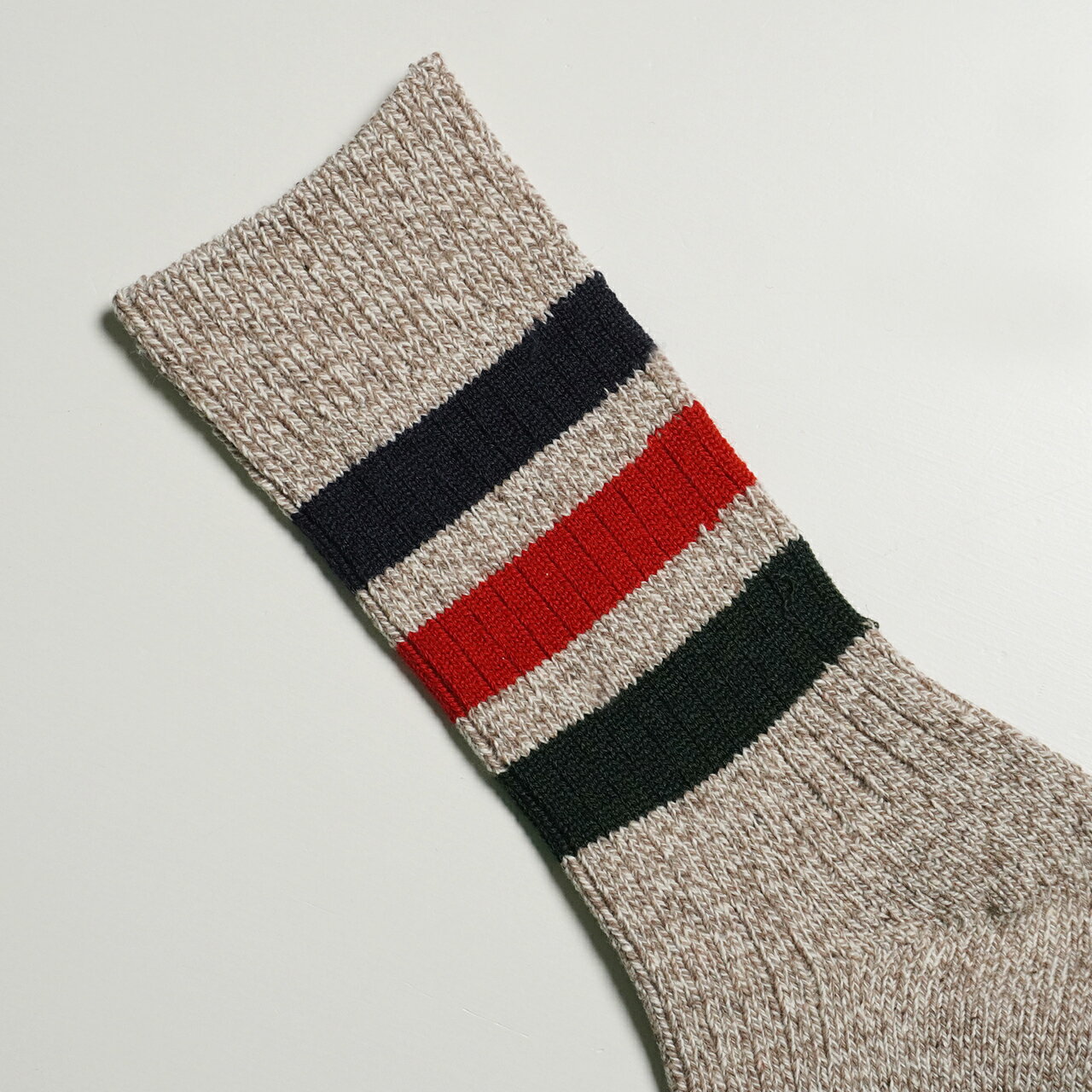 ロトト ROTOTO クルーソックス ストライプ メンズ レディース PARK STRIPE CREW SOCKS 靴下 レッグウェア R1501 ギフト