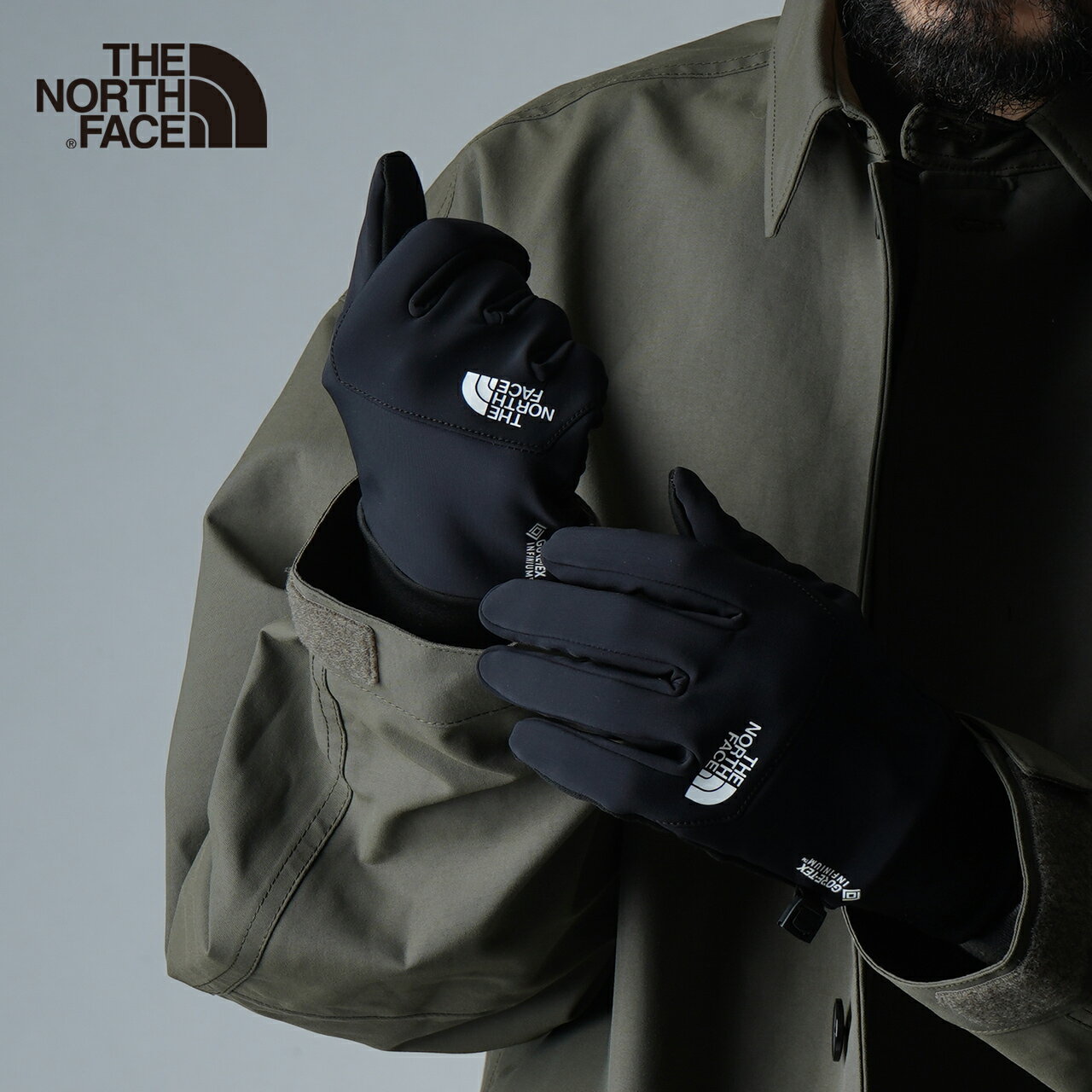 ノースフェイス THE NORTH FACE ウインドストッパー イーチップ グローブ Windstopper Etip Glove 手袋 ブラック 黒 メンズ レディース NN62309【送料無料】 xp10のサムネイル