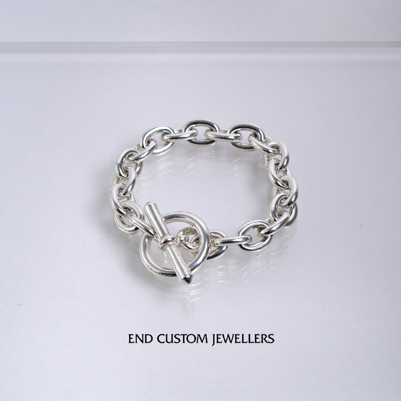 楽天Crouka LR／クローカ エルアールエンドカスタムジュエラーズ END CUSTOM JEWELLERS ザ スタンダード ブレスレット THE STANDARD BRACELET 17cm シルバー925 アクセサリー メンズ レディース ENDB054【送料無料】0615