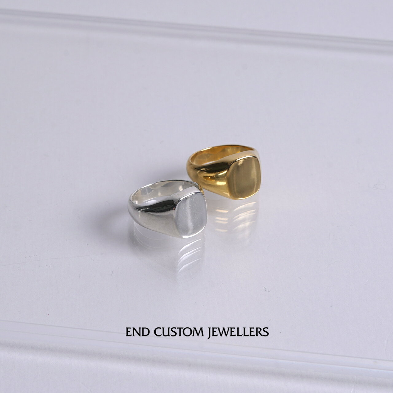 エンドカスタムジュエラーズ END CUSTOM JEWELLERS ピンキー バルーン シグネット リング PINKY BALOON SIGNET RING 指輪 アクセサリー メンズ レディース ENDR0990617