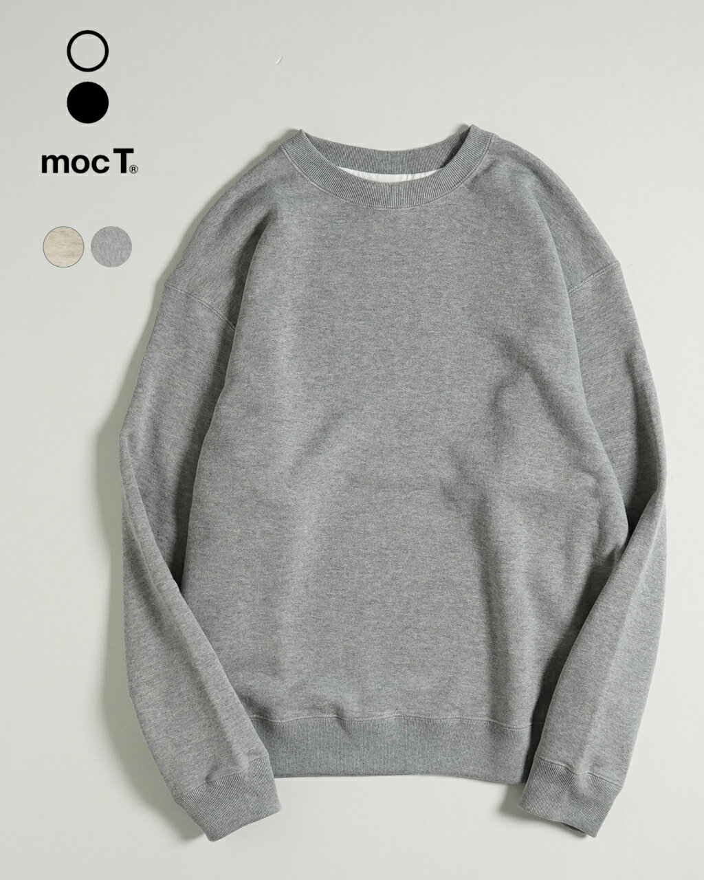 ⥯ƥ mocT å 롼ͥå ץ륪С  HEAVY LOOPWHEEL CREW NECK P O ȥ졼ʡ ...