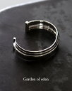 ガーデンオブエデン Garden of Eden ホルダー バングル HOLDER BANGLE シルバー925 ブレスレット アクセサリー 銀 メンズ レディース 22SS-0551217