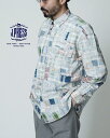 J.プレス J.PRESS バギー フィット ボタンダウン シャツ Baggy Fit B.D. Shirt マドラスチェック メンズ HSOACM00580225 cpn10