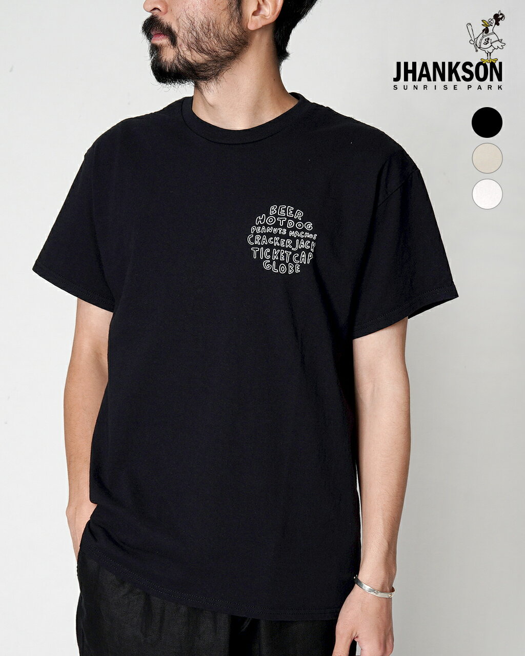 󥯥 JHANKSON ͥ꡼ 6.0 硼ȥ꡼ T NECESSARY 6.0 S/S TEE ޥƥ Ⱦµ åȥ ۥ磻 ʥ ֥å    ǥ 24003̵0523 xp10