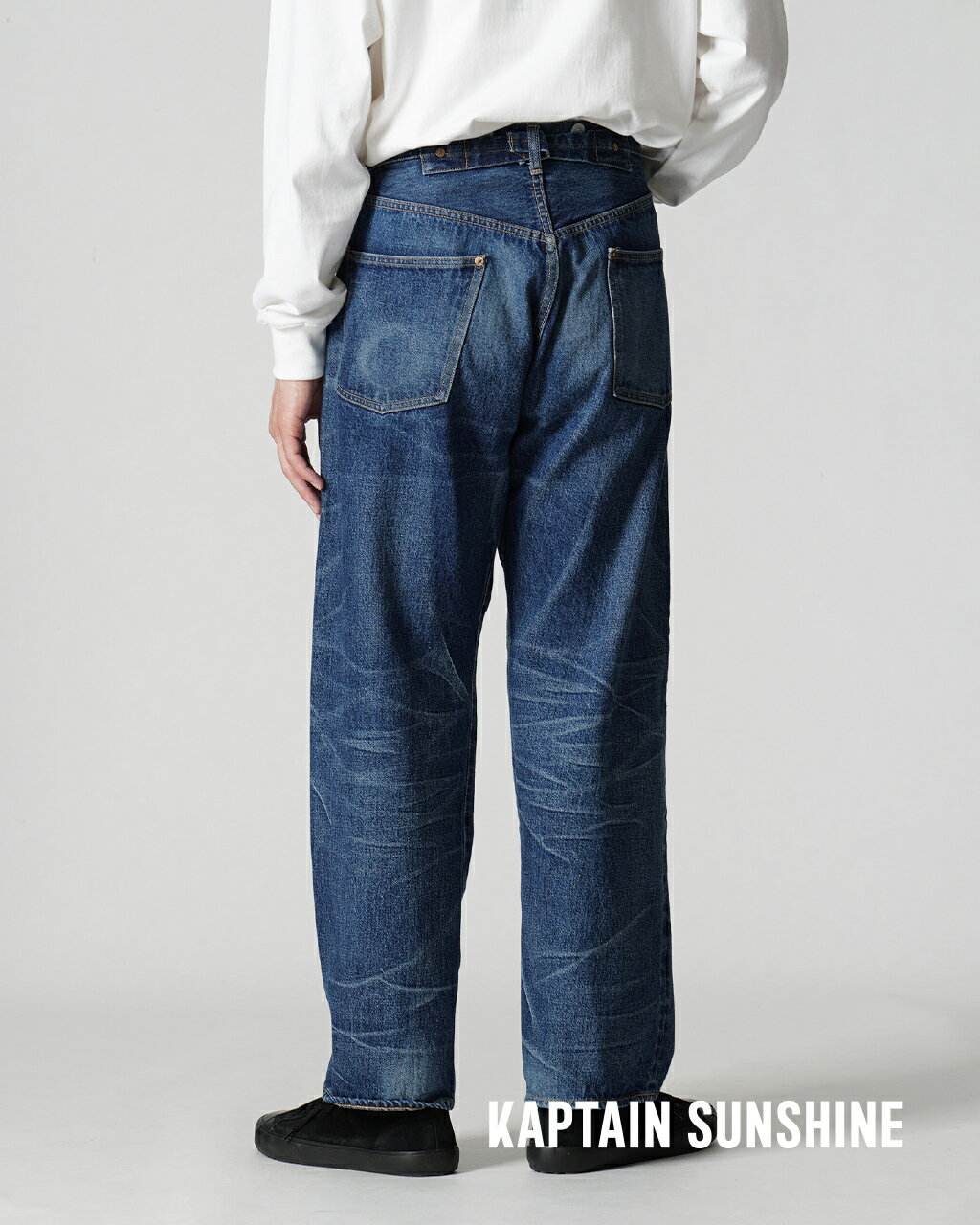 キャプテンサンシャイン KAPTAIN SUNSHINE ストレートデニムパンツ メンズ 1930 