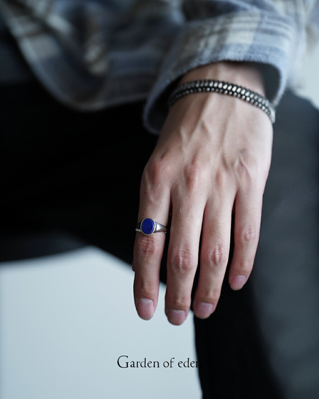 楽天Crouka LR／クローカ エルアールガーデンオブエデン GARDEN OF EDEN オーバルシグネットリング（M） メンズ レディース Oval signet ring（M） シルバー925 指輪 アクセサリー 天然石 パワーストーン ジュエリー ギフト ED25AW-120 24AW025 24AW035 25SS117 25SS137 0802