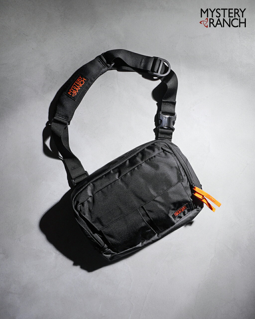 ミステリーランチ MYSTERY RANCH DISTRICT 8 ショルダーバッグ メンズ レディース ディストリクト 8L メッセンジャーバッグ 肩掛け 斜め掛け 鞄 ブラック 0912 cpn94のサムネイル