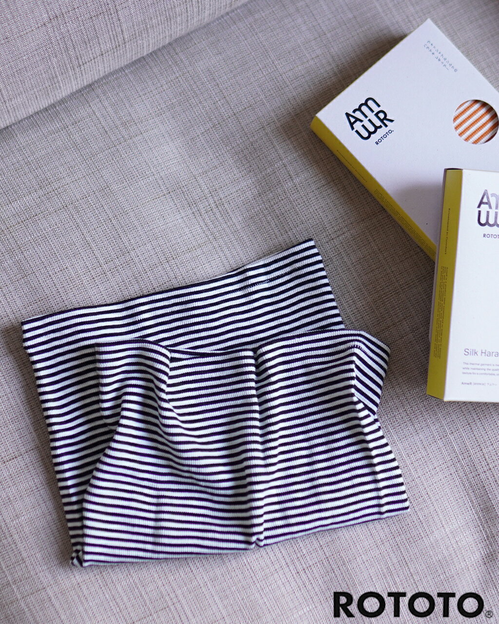 アムワー バイ ロトト AmwR by ROTOTO シルク腹巻 レギュラー メンズ レディース ユニセックス インナー SILK HARAMAKI REGULAR AS201 1107