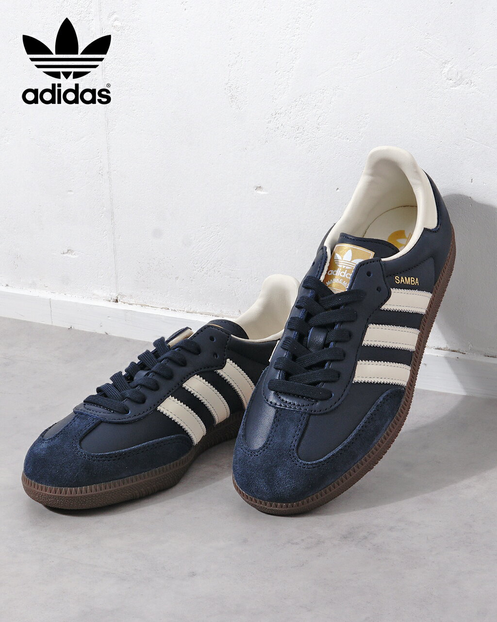 楽天市場】adidas SAMBA サンバ(カラーネイビー)(靴)の通販 楽天市場】adidas SAMBA サンバ(カラーネイビー)(靴)の通販