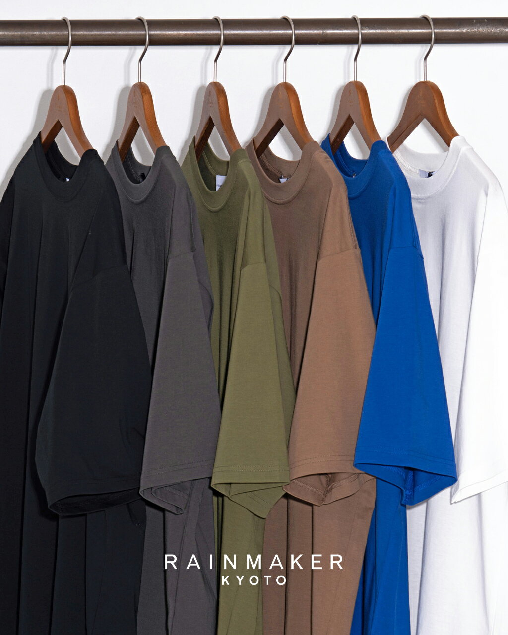 【期間限定！ポイント10倍】レインメーカー RAINMAKER CROUKA別注 クルーネック Tシ