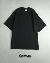 ヨネトミ Yonetomi 半袖ニットTシャツ リジッド シーアイランド コットン 丸胴 メンズ RIGID SEA ISLAND COTTON YOKO-MARUDO KNIT TEE 95-252-022 高級感 滑らか 通気性 丈夫 洗濯可 0405 xp10(4)