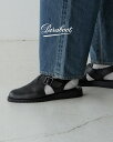 パラブーツ Paraboot アドリアティック メンズ ADRIATIC レザーサンダル バックストラップ クロッグ シューズ フラット ブラック 1832 0513 cpn94