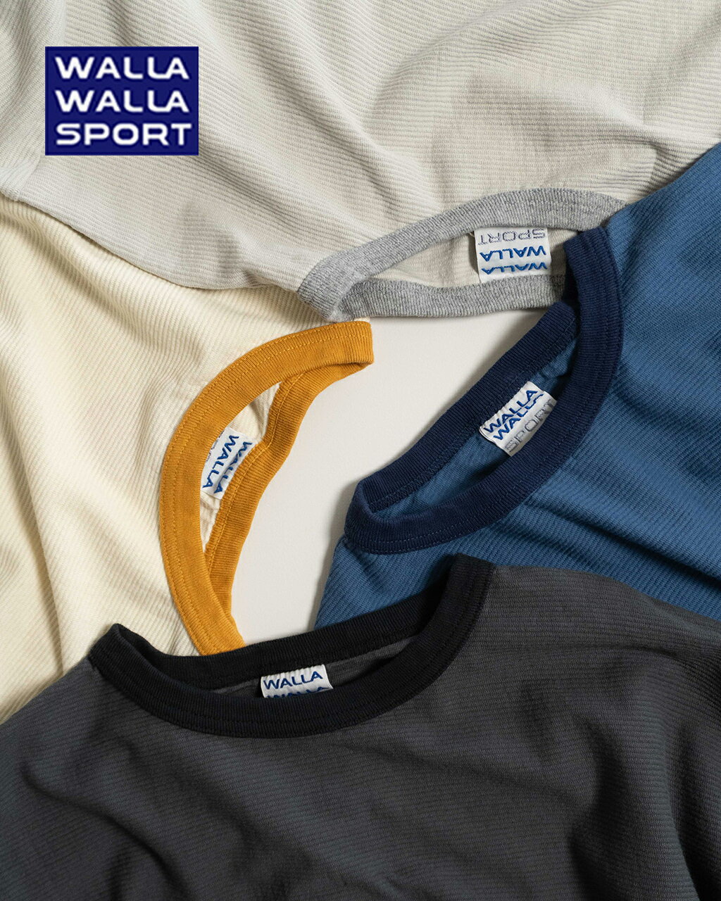 【アウトレット！30%OFF】ワラワラスポーツ WALLA WALLA SPORT 半袖Tシャツ リッジ ルーズ ティー RIDG..