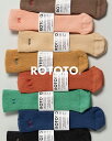 ロトト ROTOTO ワンサイズ フィッツ オール コットン リブ ソックス メンズ レディース ONE SIZE FITS ALL COTTON RIBBED...