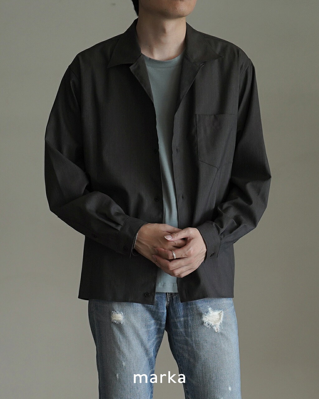 楽天市場】marka シャツ（メンズファッション）の通販