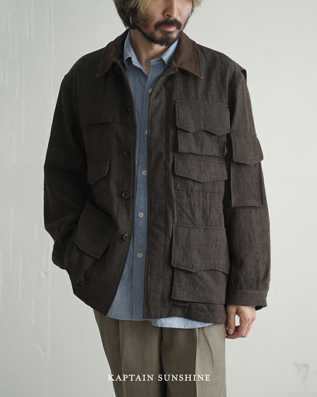 楽天市場】kaptain sunshine field shirt jacketの通販