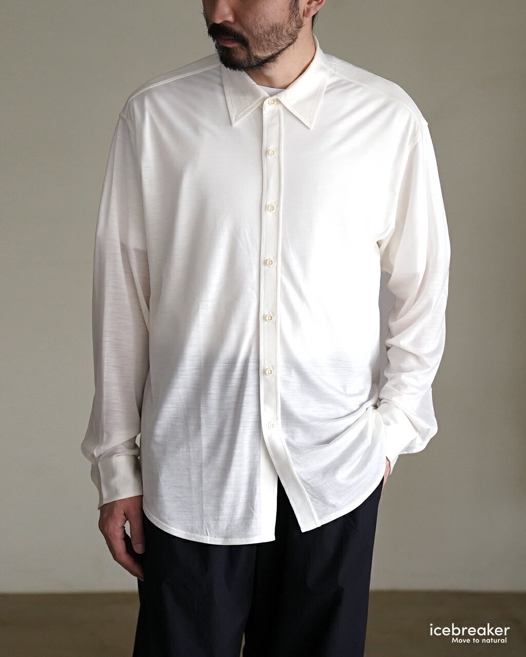 樂天商城 - アイスブレーカー icebreaker U メリノB 125 クールライト LS シャツ メンズ U MerinoB 125 Cool-Lite LS Shirt IB0A579A 0323 xp1015 haori20