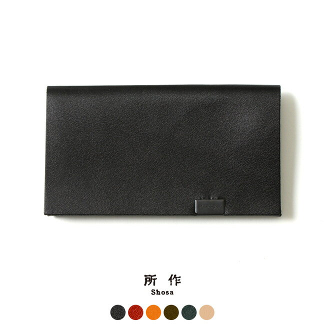 祵  Shosa ١å ɥ Basic Card Case 쥶 ɥ ̾ ǥ 󥺡̵