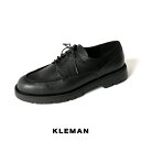 【全品ポイント10倍】クレマン/KLEMAN フローダ/FRODA Uチップレザーシューズ レースアップシューズ 【送料無料】 0328[クーポン対象外]