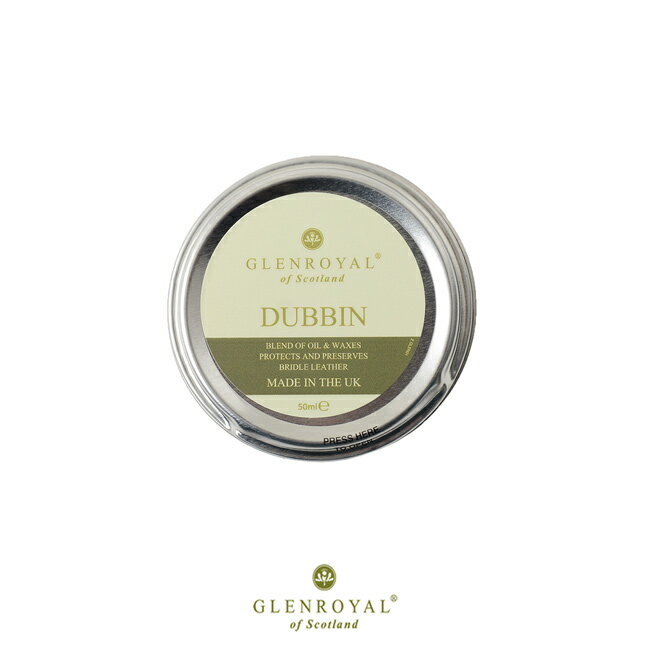 グレンロイヤル GLENROYAL メンテナンスワックス MAINTENANCE WAX ブライドルレザー専用保革ワックス ケア用品 dubbin