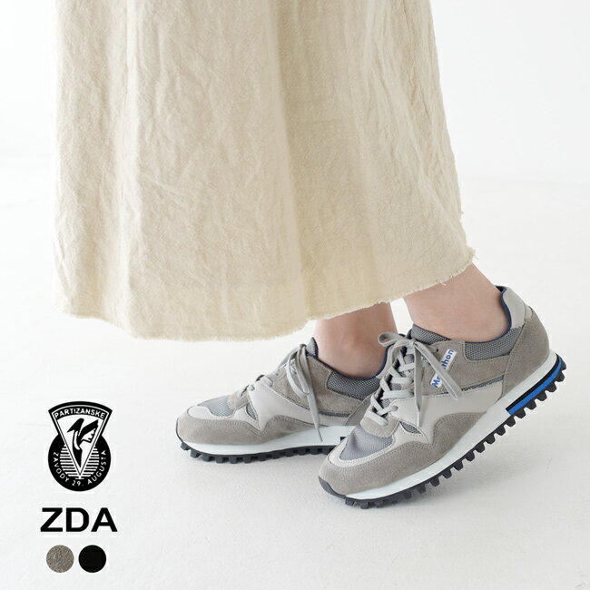 ゼットディーエーZDAマラソンMARATHONローカットレースアップレトロスニーカーシューズレディース2020春夏靴2400FSL23.0cm-25.0cm【送料無料】0403