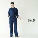 ヤヌーク YANUK デニム ジャンプスーツ Jump Suit オールインワン レディース 長袖 つなぎ デニム 571134030819【送料無料】