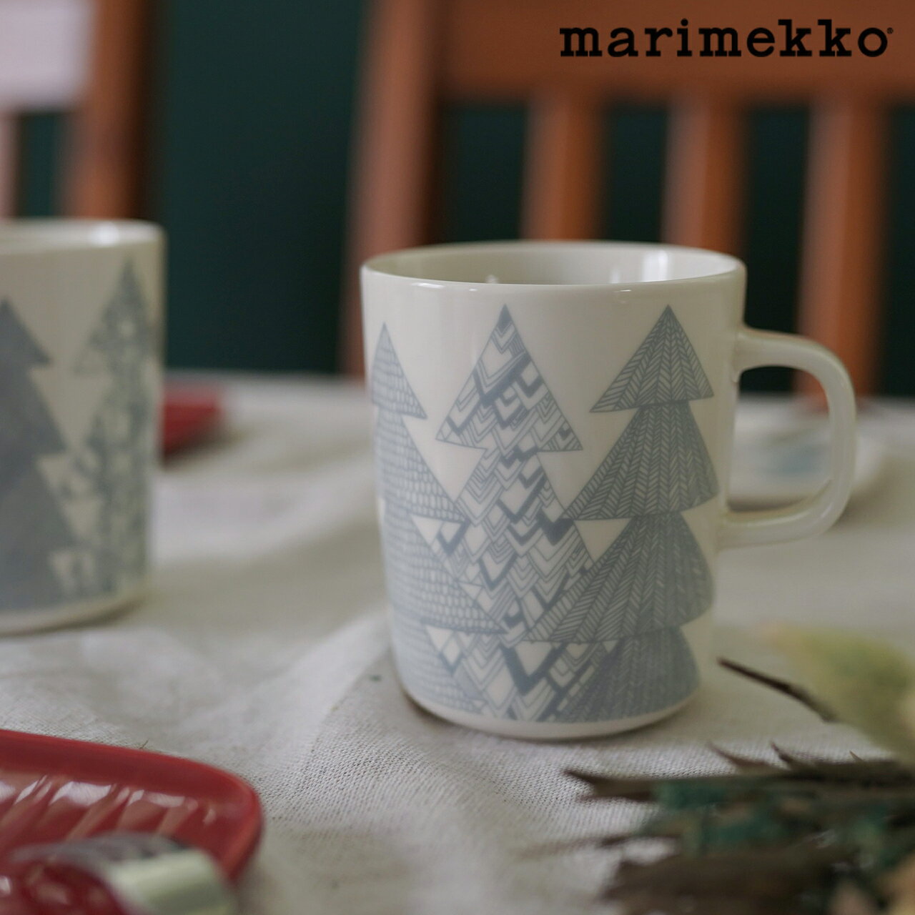 マリメッコ marimekko 日本限定 クーシコッサ マグカップ 2.5DL Kuusikossa MUG CUP 52219-4-70031 1129のサムネイル