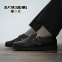 【SALE！50%OFF】キャプテンサンシャイン パドモア＆バーンズ KAPTAIN SUNSHINE Padmore&Barnes アラン モカシン Arran Moccasins メンズ 2022春夏 別注 コラボ KS21FPD01 【送料無料】1214 xp10