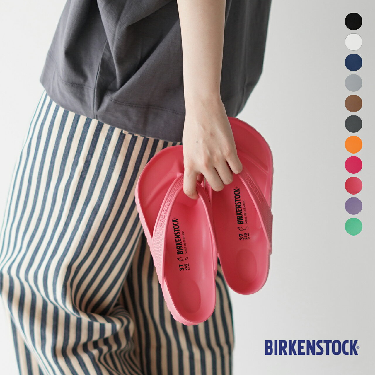 ビルケンシュトック ホノルル サンダル レディース メンズ BIRKENSTOCK HONOLULU EVA ビーチサンダル 全11色 22.5cm-28.5cm 0423のサムネイル