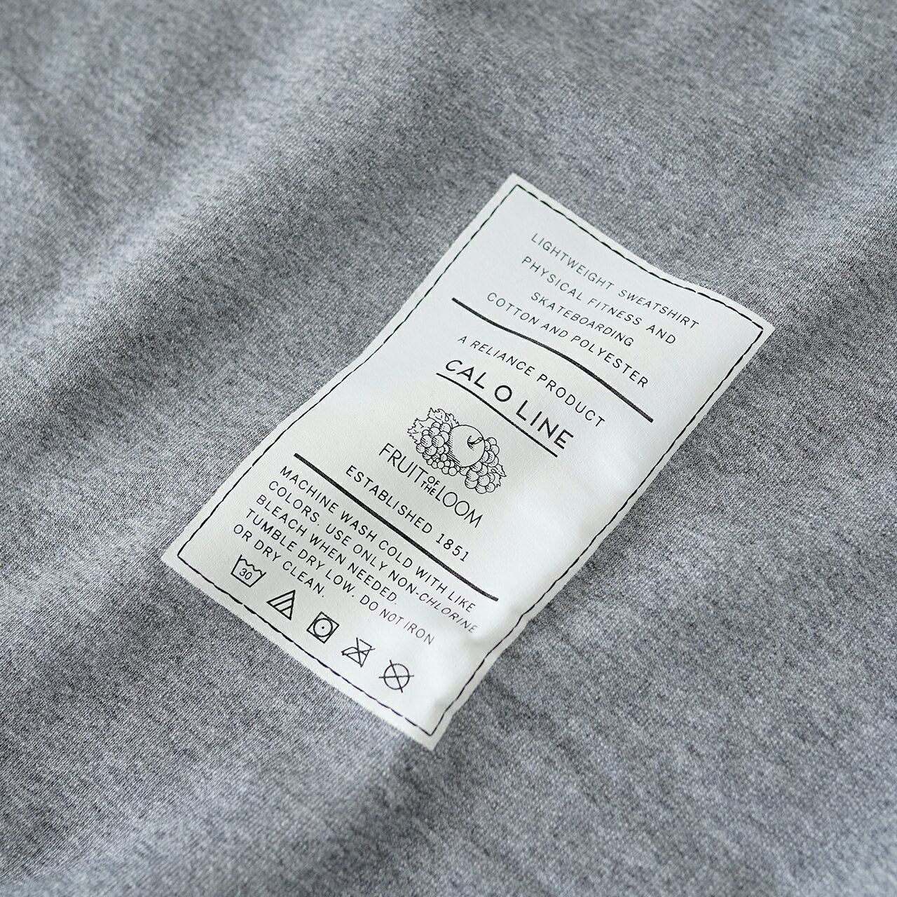 キャル オー ライン CAL O LINE フルーツ オブ ザルーム FRUIT OF THE LOOM スウェット シャツ P.E. SWEAT SHIRT レディース 2022秋冬 CFW-220 【送料無料】0816