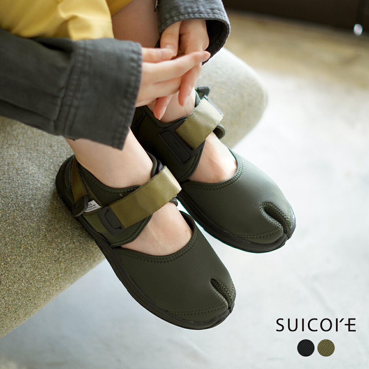 スイコック SUICOKE UNBITA-ab タビ 足袋サンダル シューズ バックストラップ レディース 2022秋冬 OG-286ab 【送料無料】0729のサムネイル