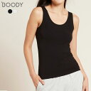 \GW限定!ポイント10倍/ブーディ BOODY タンクトップ Tank Top インナー Uネック ノースリーブ カットソーTシャツ レディース 【レビュー企...