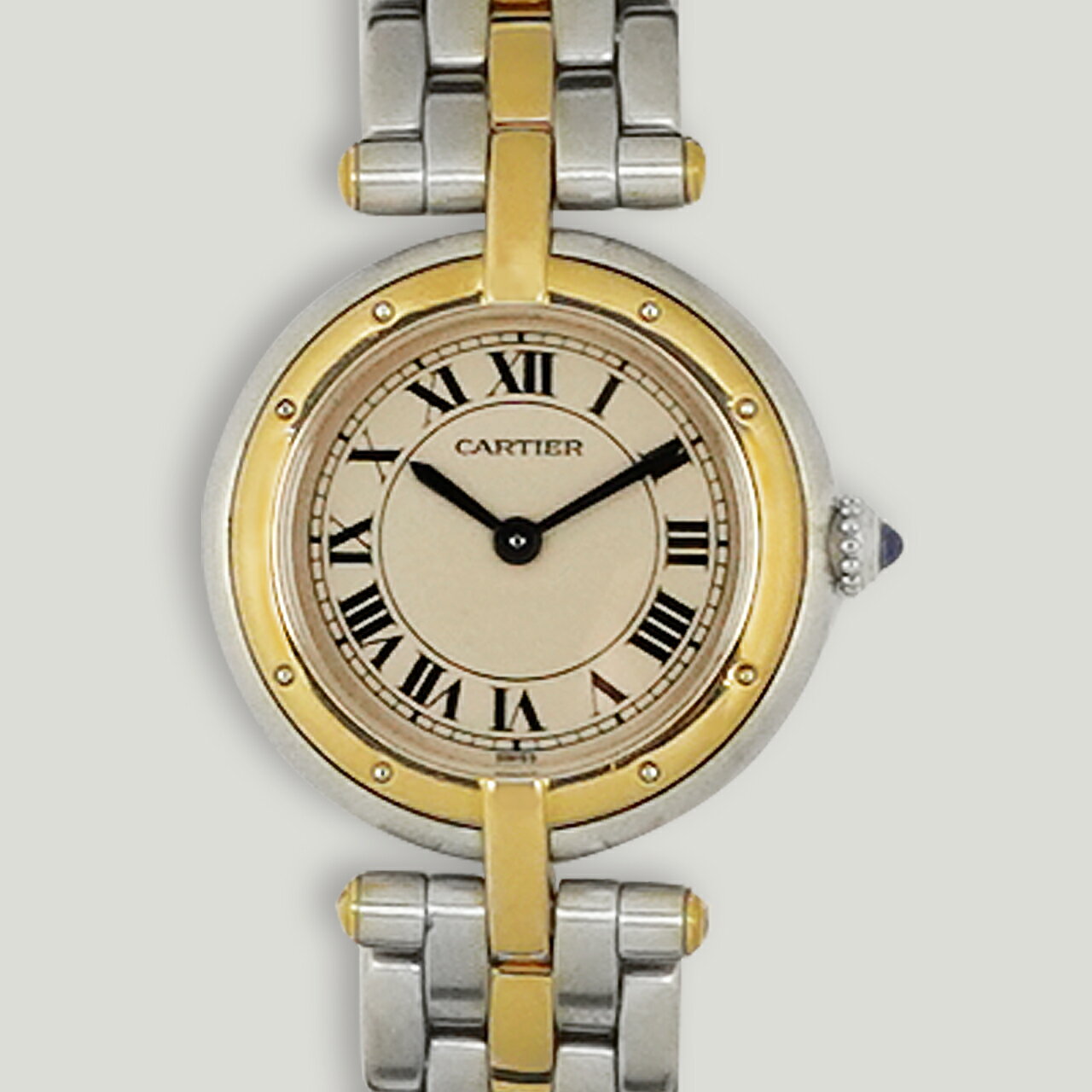 デクラレーション カルティエ Cartier パンテール1ロウ 1990年代製 アンティーク 腕時計 レディース ZG653 【送料無料】1117