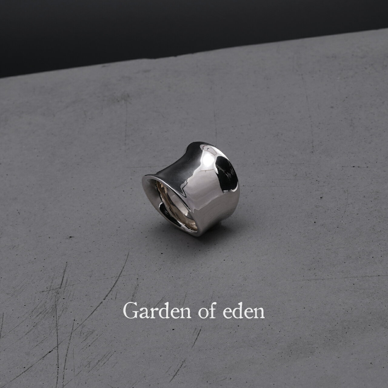 ガーデンオブエデン Garden of Eden ストリームライン リング STREAMLINE RING (LARGE) シルバー925 指輪 アクセサリー レディース 22AW075 1210