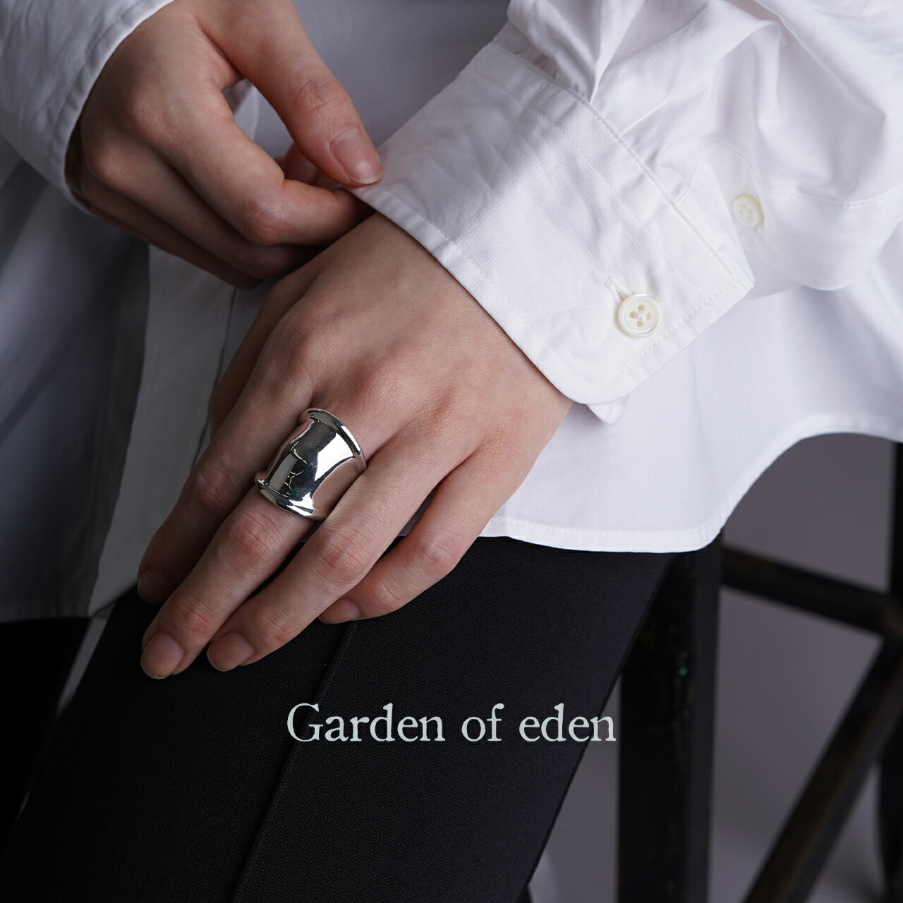 ガーデンオブエデン Garden of Eden ショパン ライト フィンガー アーマー リング CHOPIN RIGHT FINGER ARMOR RING シルバー925 ボリューム 指輪 アクセサリー レディース 23SS068【送料無料】1210