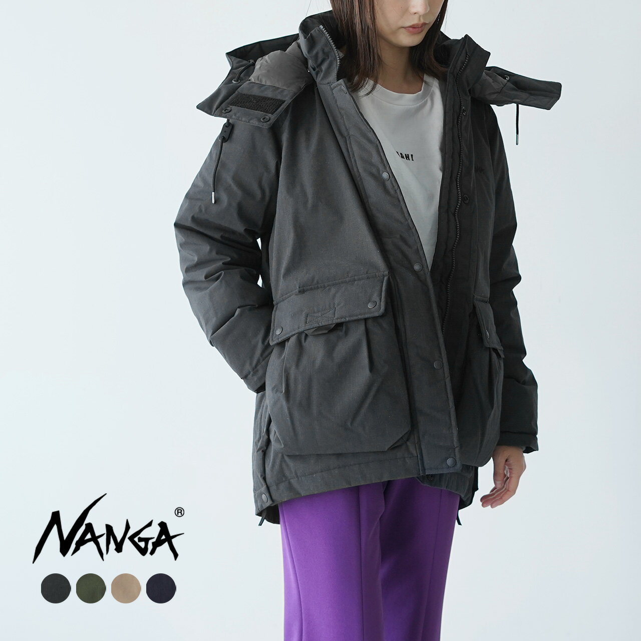 ナンガ NANGA タキビ ダウン ジャケット TAKIBI DOWN JACKET WOMEN レディース 2022秋冬 ND2242-1A020 【送料無料】1129