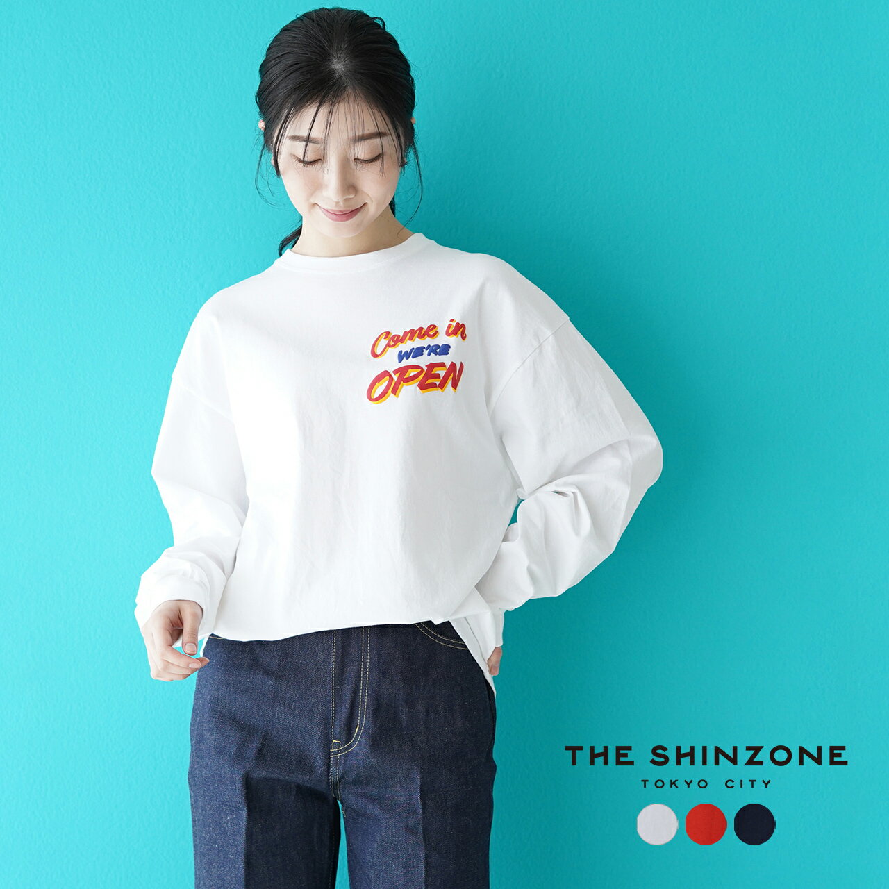 シンゾーン THE SHINZONE スタッフ Tシャツ STAFF T-SHIRT レディース 2022春夏 22SMSCU07 【送料無料】0111のサムネイル