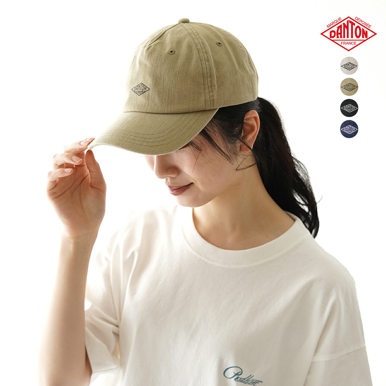 ダントン DANTON ベースボール キャップ CAP レディース メンズ 2022春夏 DT-H0045MHT DT-H0045NDM 【送料無料】【クーポン対象外】 0329のサムネイル