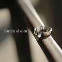 ガーデンオブエデン Garden of Eden バーメイル スラッシュ リング vermeil slash ring (S) シルバー925 9K ゴールド 金 銀 指輪 ジュエリー アクセサリー レディース メンズ 23AW0050719