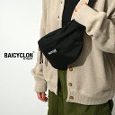 バイシクロン by バッグジャック BAICYCLON by Bagjack ウエスト バッグ WAIST BAG ボディバッグ ブラック 黒 レディース メンズ CL-03【送料無料】0924