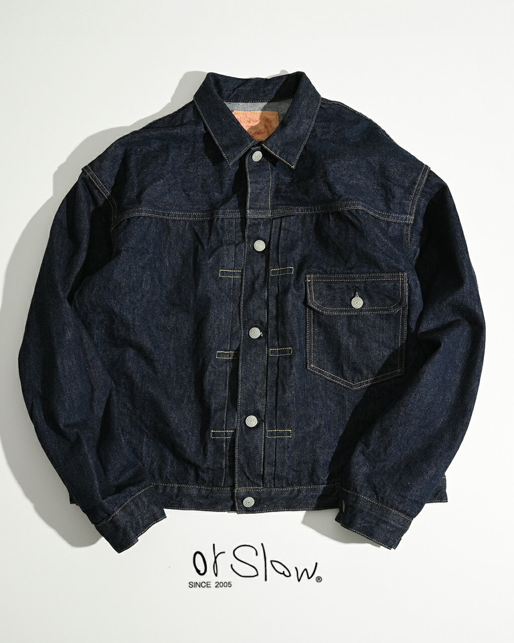 orSlow / オアスロウ ： TYPE1 PLEATED FRONT BLOUSE VINTAGE