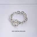 エンドカスタムジュエラーズ END CUSTOM JEWELLERS ザ スタンダード ブレスレット THE STANDARD BRACELET 17cm シルバー925 アクセサリー レディース メンズ ENDB054【送料無料】