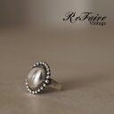 ルフェール ReFaire サンフラワー ラウンド リング Sunflower Round Ring 925 スターリング シルバー 指輪 アクセサリー レディース RC-RG009 0214