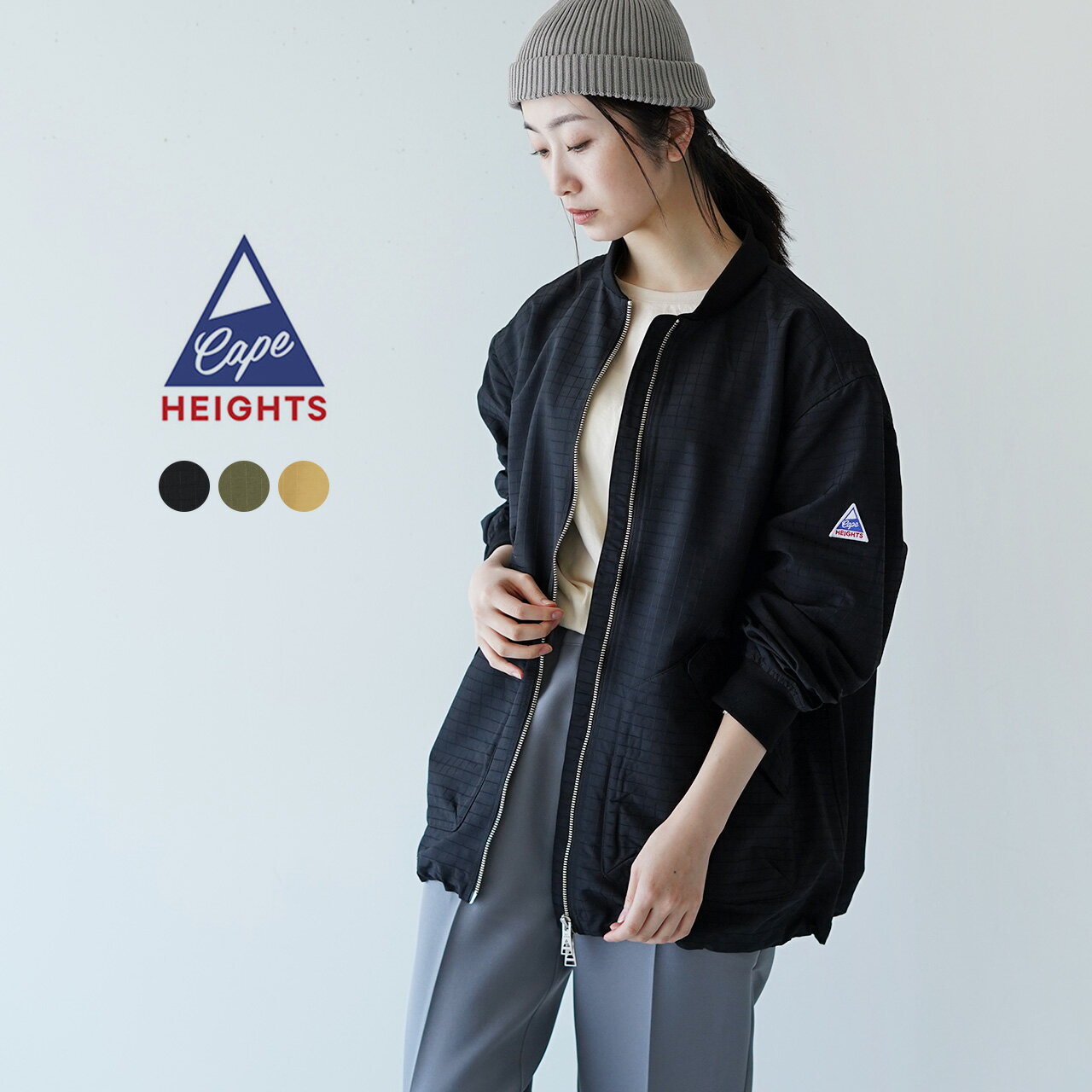 【SALE！50%OFF】ケープハイツ Cape HEIGHTS ルクス テック ボンバー LUX TECH BOMBER ジャケット ブルゾン レディース CHW11110323 【送料無料】0301のサムネイル