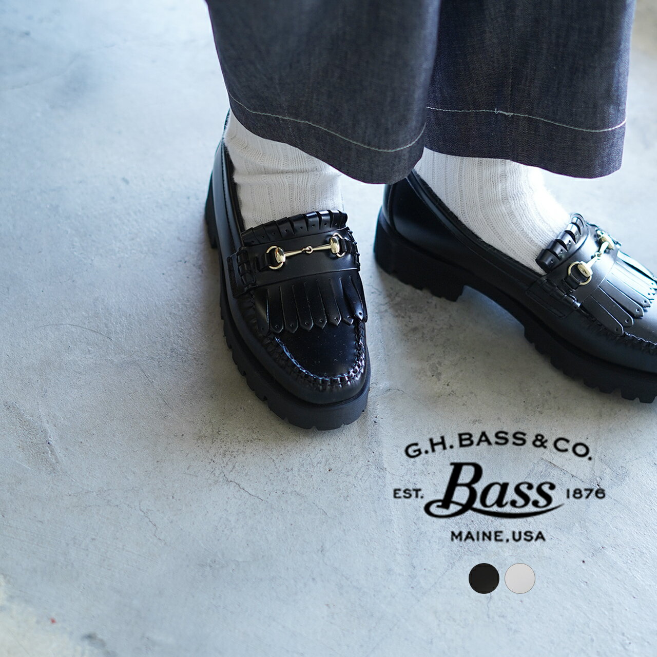 ジーエイチバス G.H.BASS ウィージャンズ 90S リアンナ キルティ WEEJUN 90S LIANNA KILTIE ビット ローファー レディース BA41835 【送料無料】 xp10