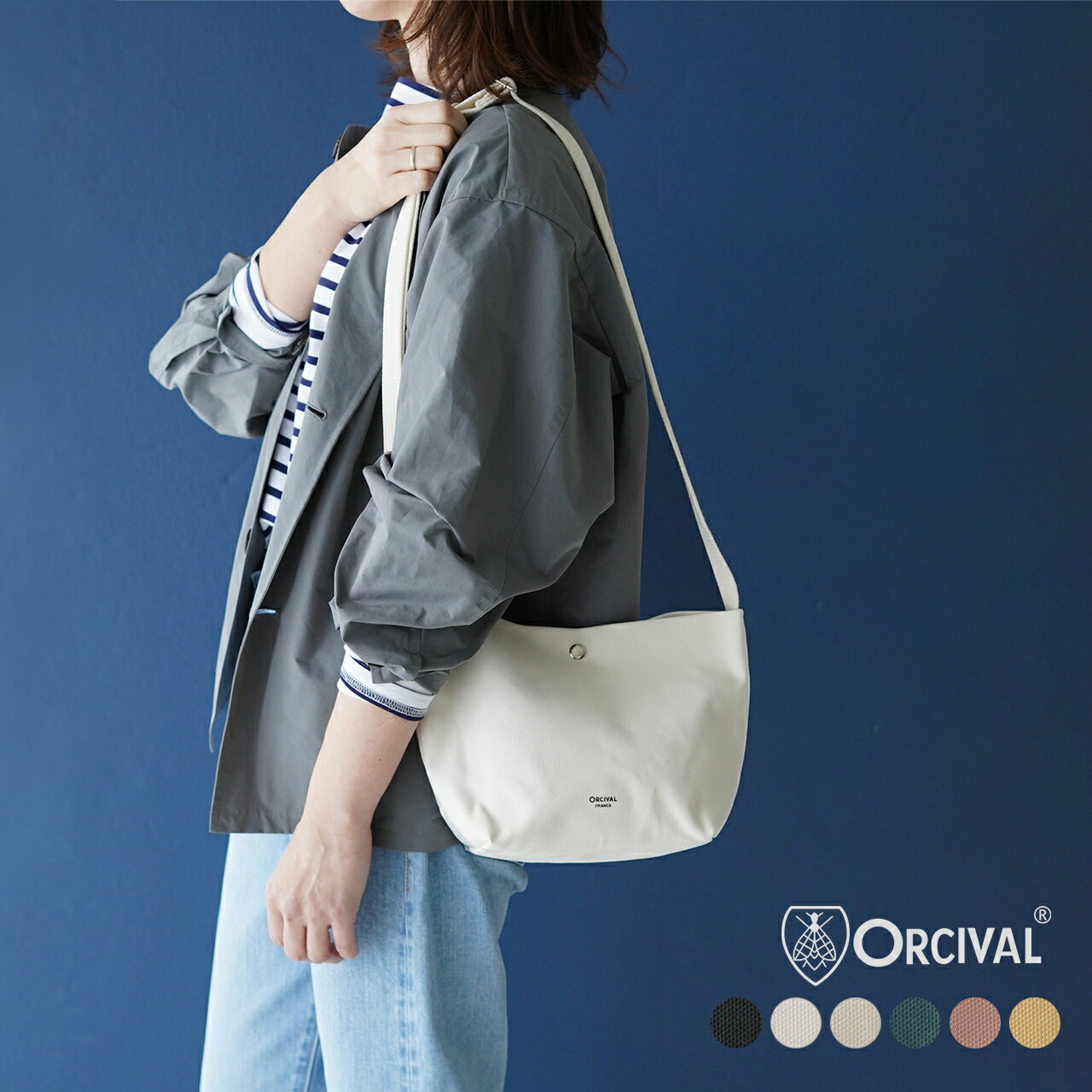 オーシバル オーチバル/ORCIVAL ミディアム ショルダーポーチ SHOULDER POUCH MEDIUM メンズ レディース OR-H0074LCV 【送料無料】0311のサムネイル