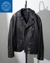 \マラソン連動ポイント10倍/ポータークラシック PORTER CLASSIC レザー ライダース ジャケット エントルフィーノ メンズ LEATHER RID...