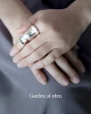 楽天Crouka／クローカガーデンオブエデン Garden of Eden ショパン ライト フィンガー アーマー リング CHOPIN RIGHT FINGER ARMOR RING シルバー925 指輪 アクセサリー レディース メンズ ED-VG18-AR01【送料無料】1217