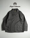 ナイジェル・ケーボン Nigel Cabourn フレンチ プルオーバー シャツ ヘンプ FRENCH P/O SHIRT HEMP チャコール グレー メンズ 8048-00-10006【送料無料】0323 xp10