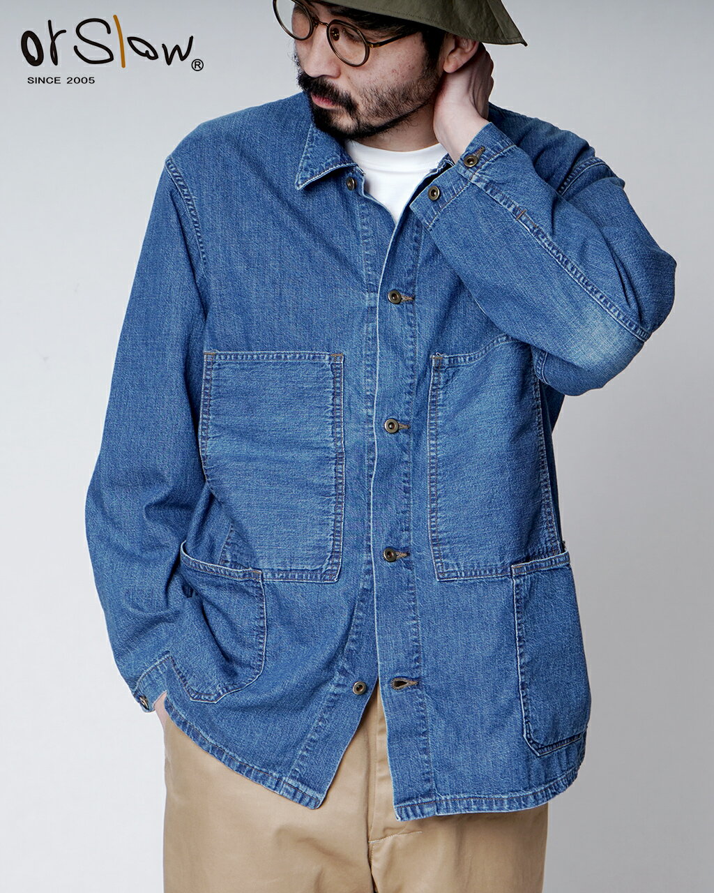 オアスロウ orslow デニム ユーティリティ カバーオール DENIM UTILITY COVERALL メンズ 01-6120-95【送料無料】0315 xp10